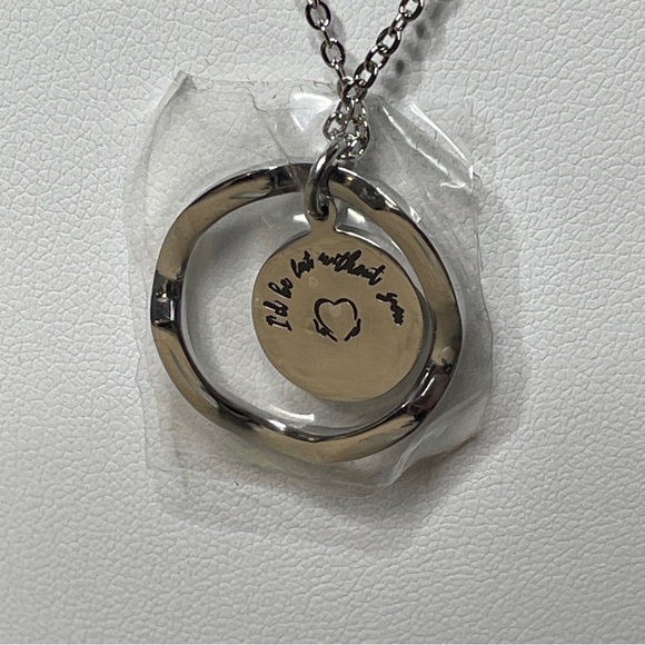 Compass I'd Be Lost Without You necklace NWOT - Picture 4 of 4